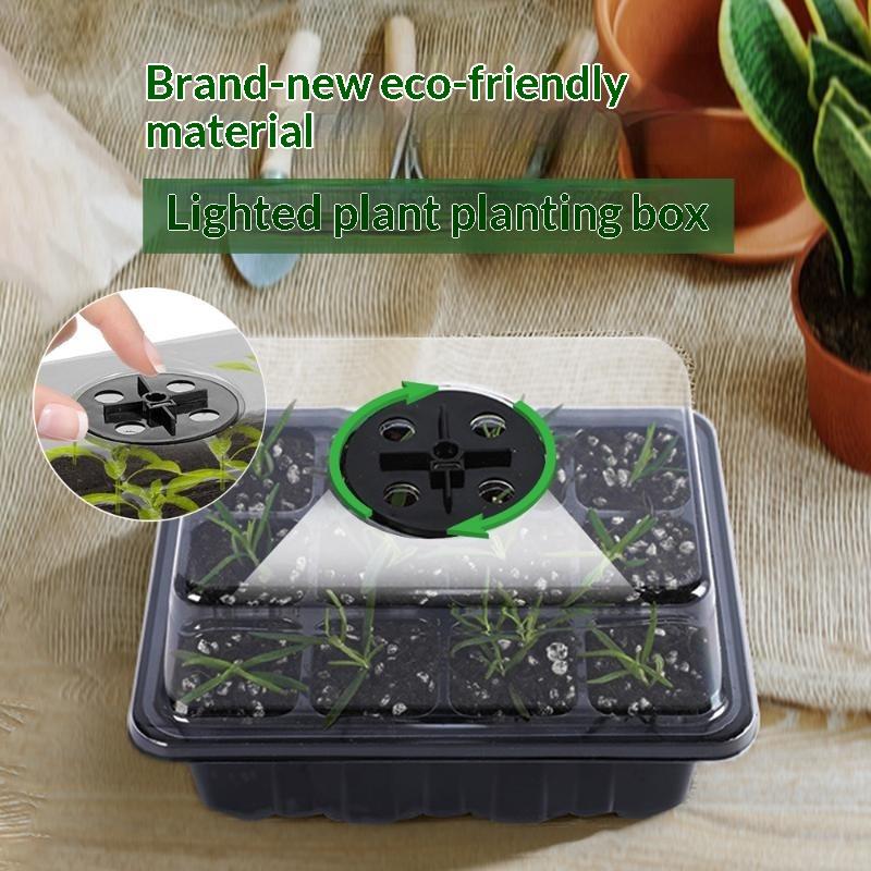 6/12-Cell Home Seed Starter Tr - огляд і ціна Humidity Dome Kit