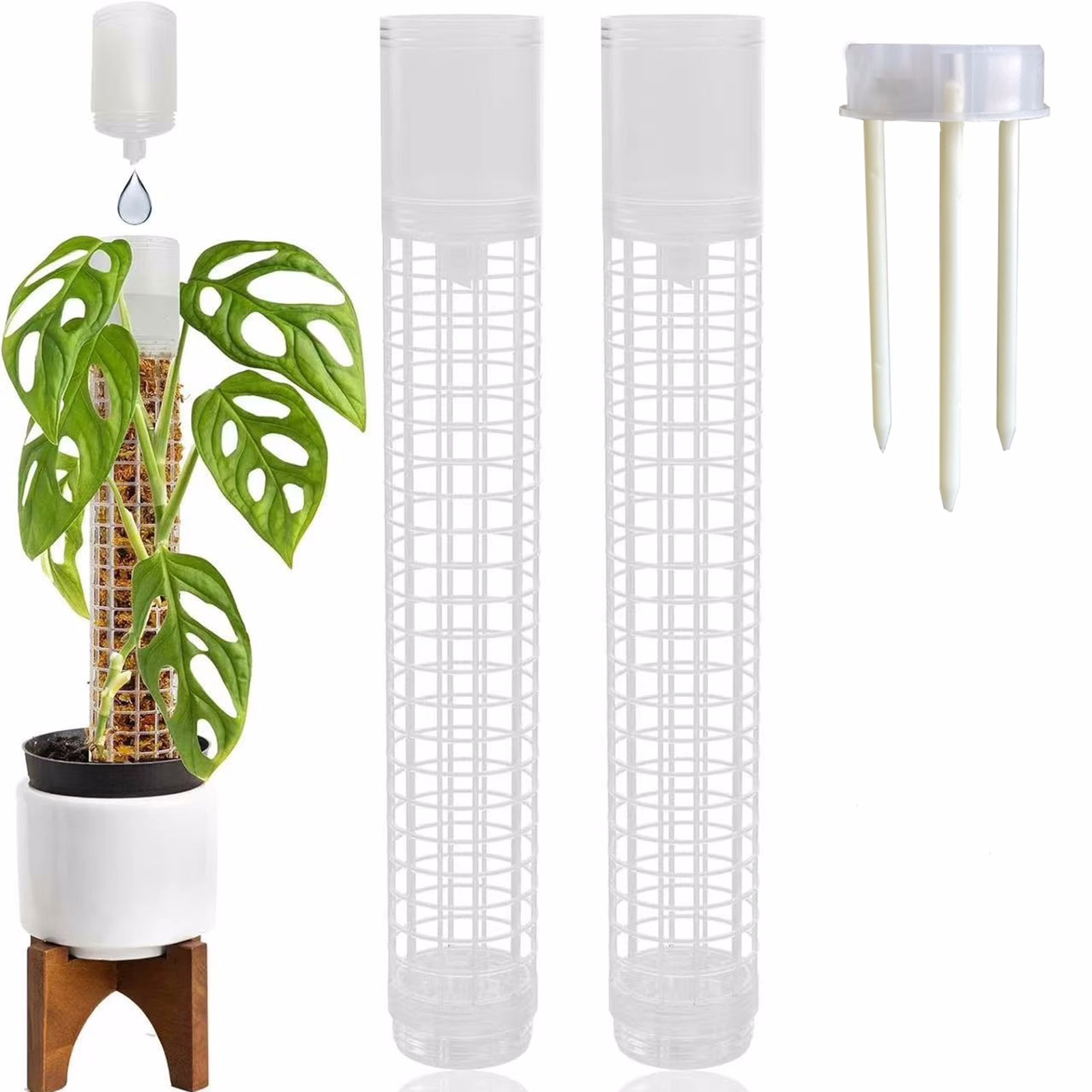 Moss Pole Plastic Plant Stand  - огляд і ціна Sphagnum Moss Dry