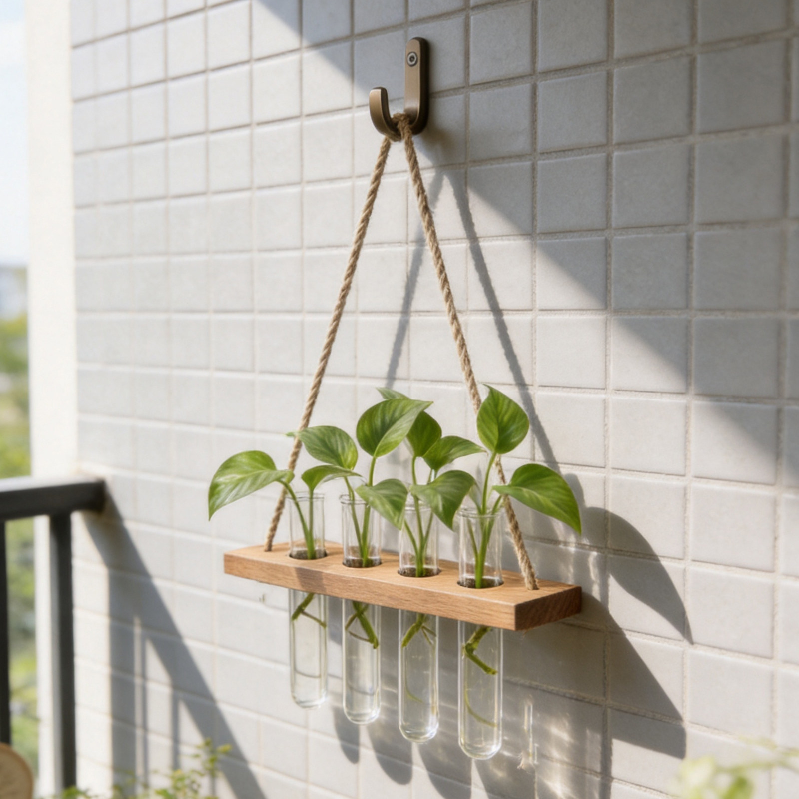 Wooden Base Plant Propagation  - огляд і ціна Propagation Station Vase
